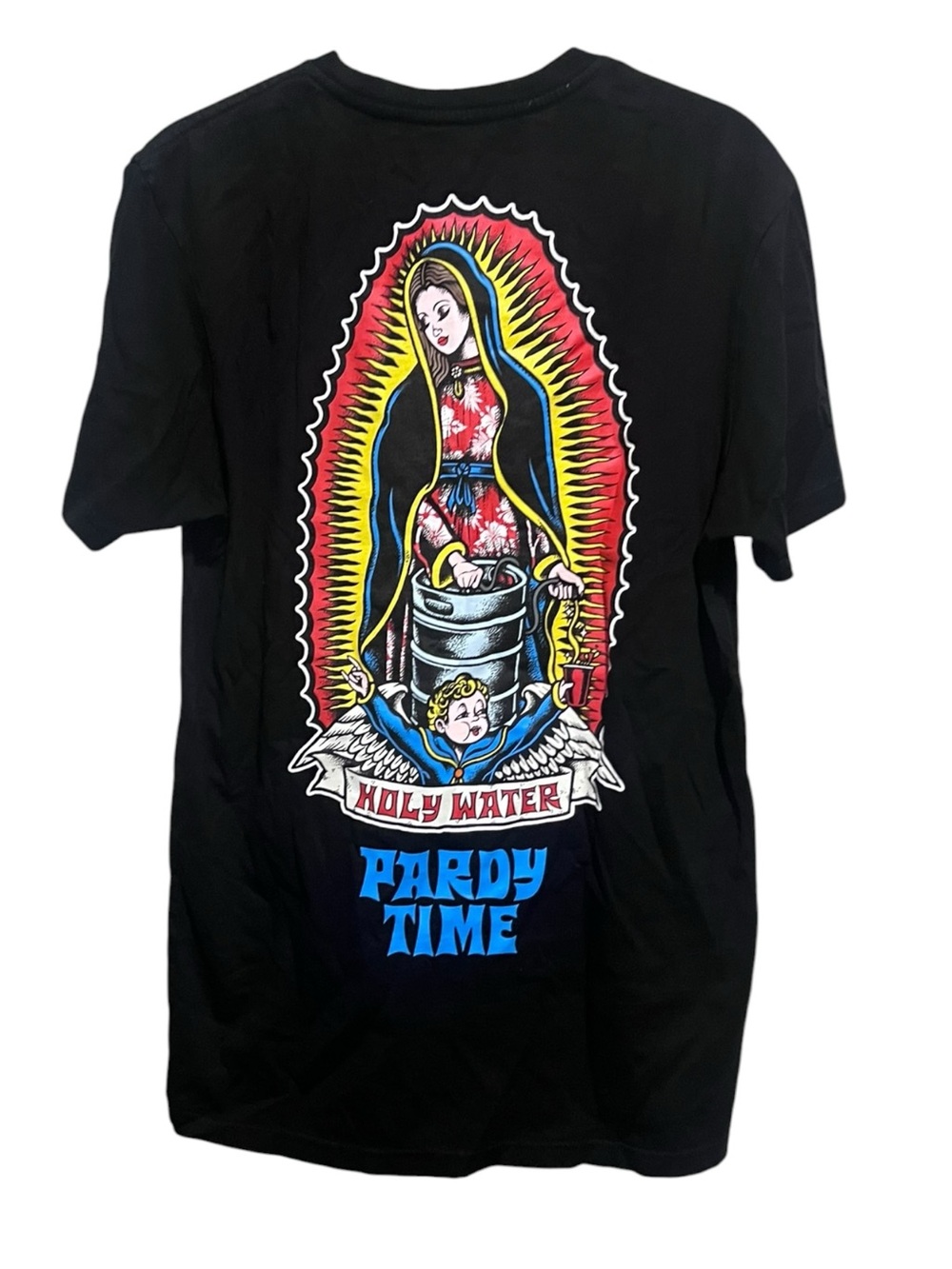 NWT Pardy Time Holy Water T-Shirt Size Small